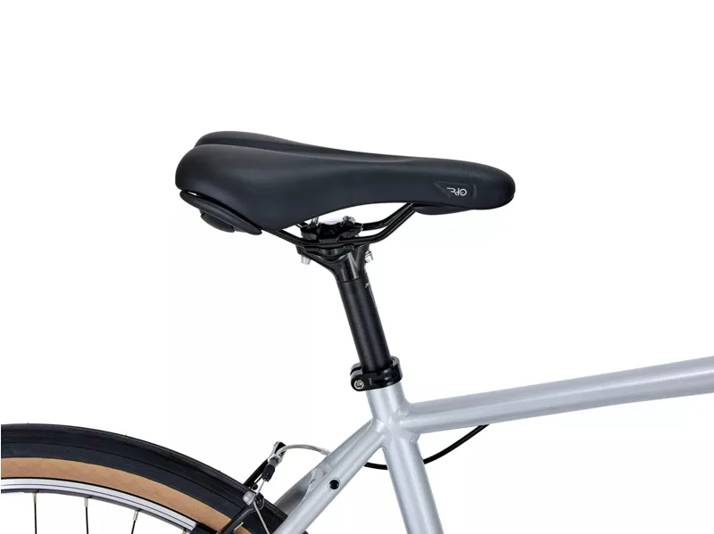 Raleigh Strada 650B Commuter Hybrid Bike Silver/Blue-5