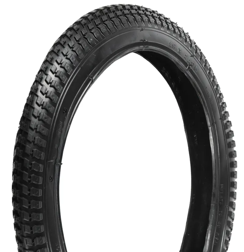 Ammaco BMX Snake Belly Tyre 18 x 2.125 Black