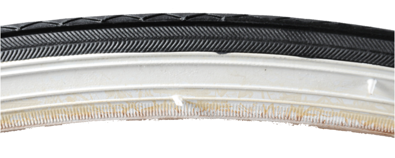 Ammaco Tyre 700 x 28c Whitewall-2