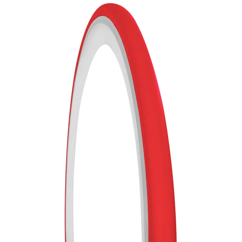 Tannus Aither II Slick Airless Tyre 700 x 23c Red