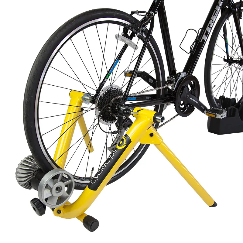 CycleOps Fluid Indoor Turbo Trainer Yellow - Refurbished-1