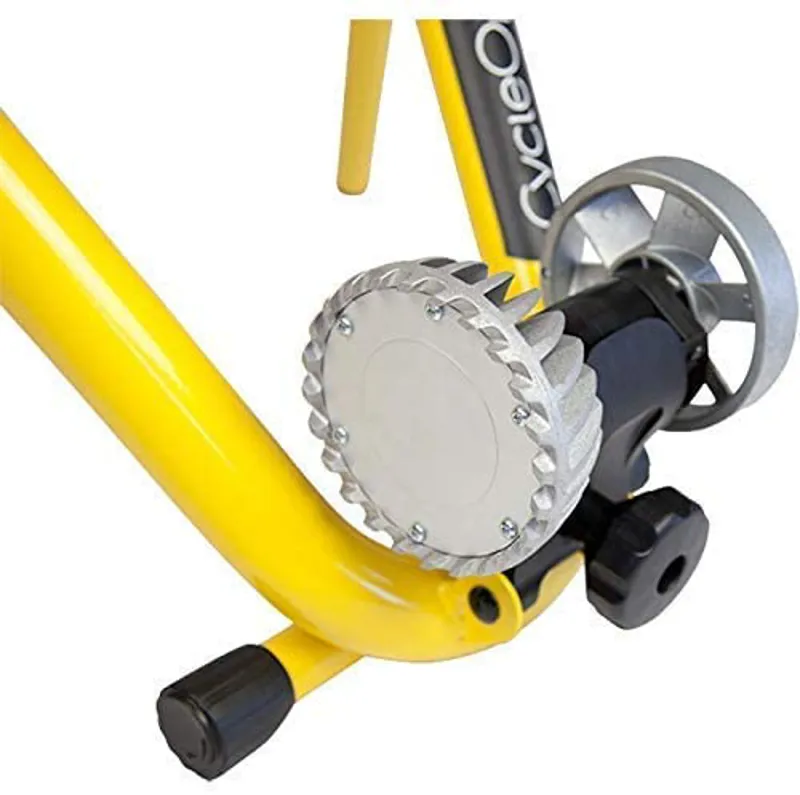 CycleOps Fluid Indoor Turbo Trainer Yellow - Refurbished-3