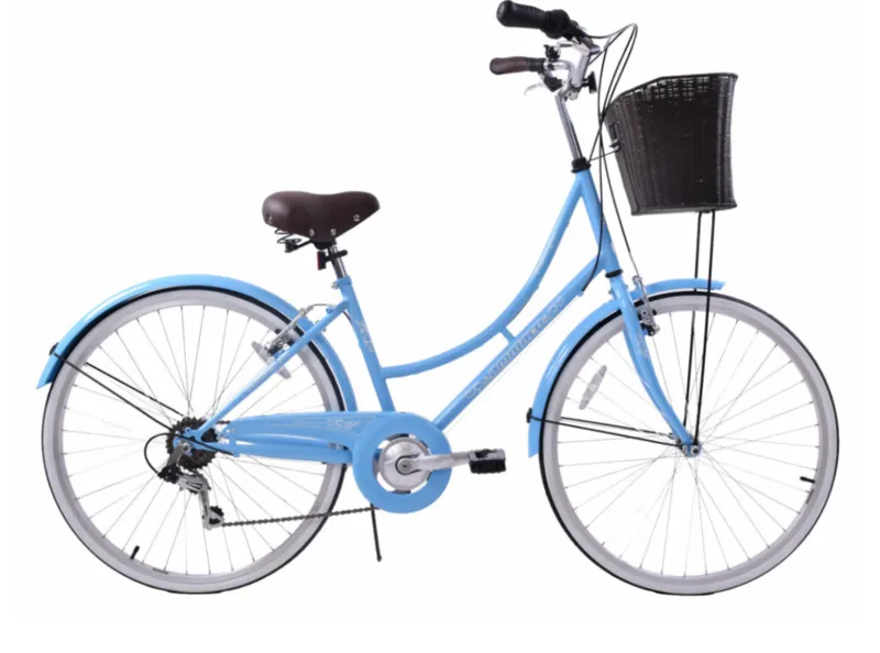 Ammaco Classique 26 Inch Dutch Lifestyle Bike Blue
