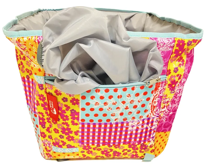 New Looxs Front Carrier Bag Blue/Pink/Yellow 30L-1