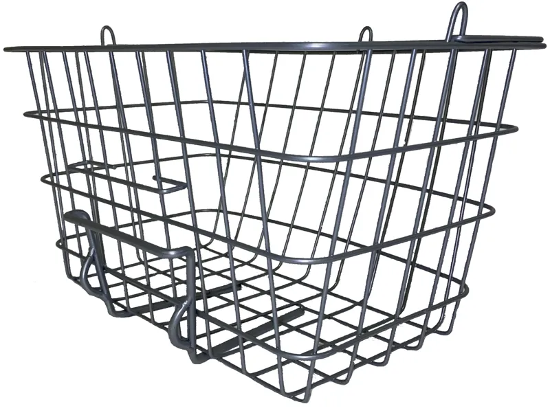 Raleigh Caprice Front Wire Basket Silver-2