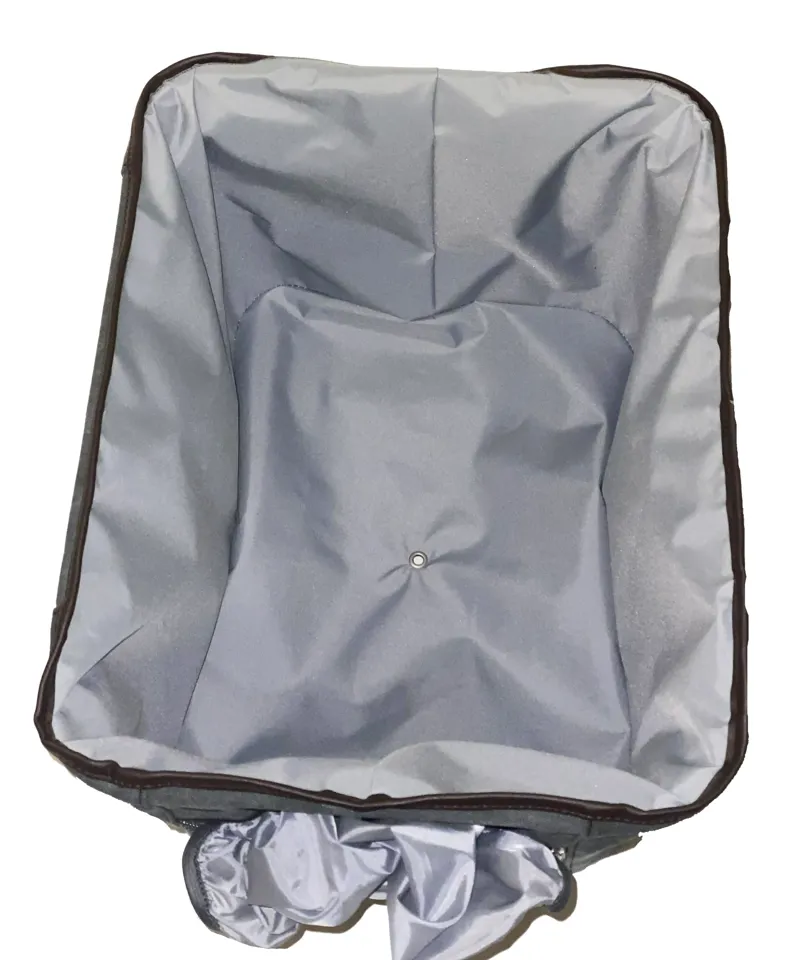 New Looxs Front Carrier Bag Grey 30L-3