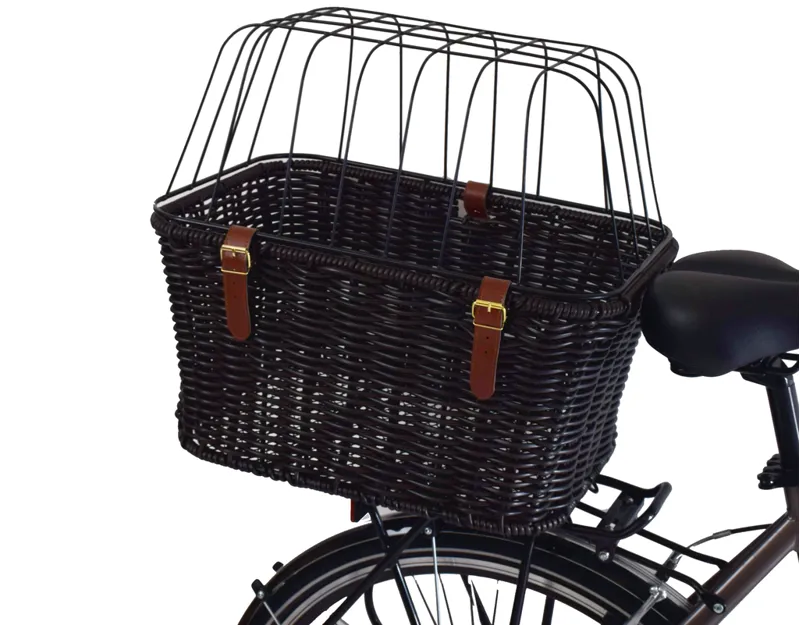 Ammaco Polyrattan Pet Carrier Large Basket-4