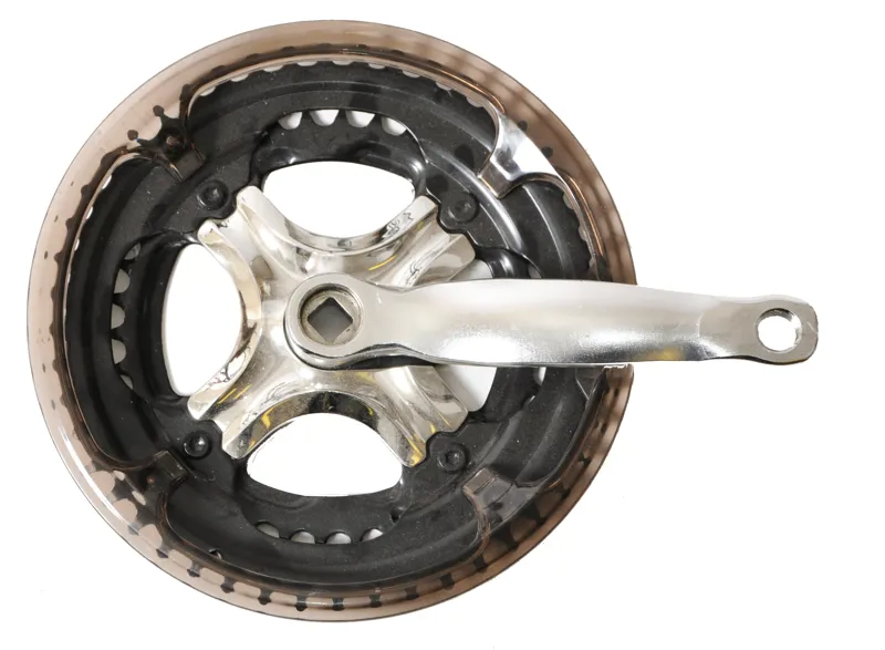 Double Chainset 38/48T x 152mm Silver/Black