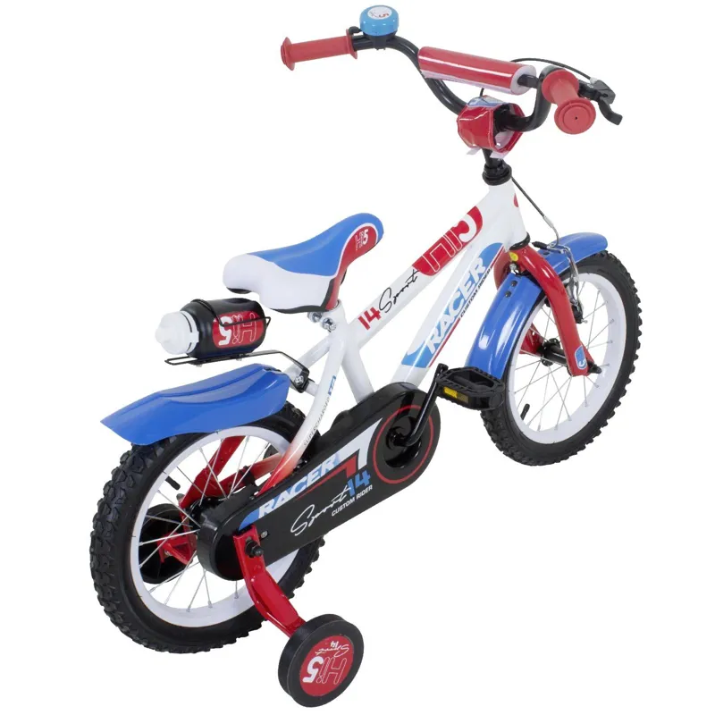 Hi5 Racer 14 Inch Wheel Kids Bike Blue/Red -2