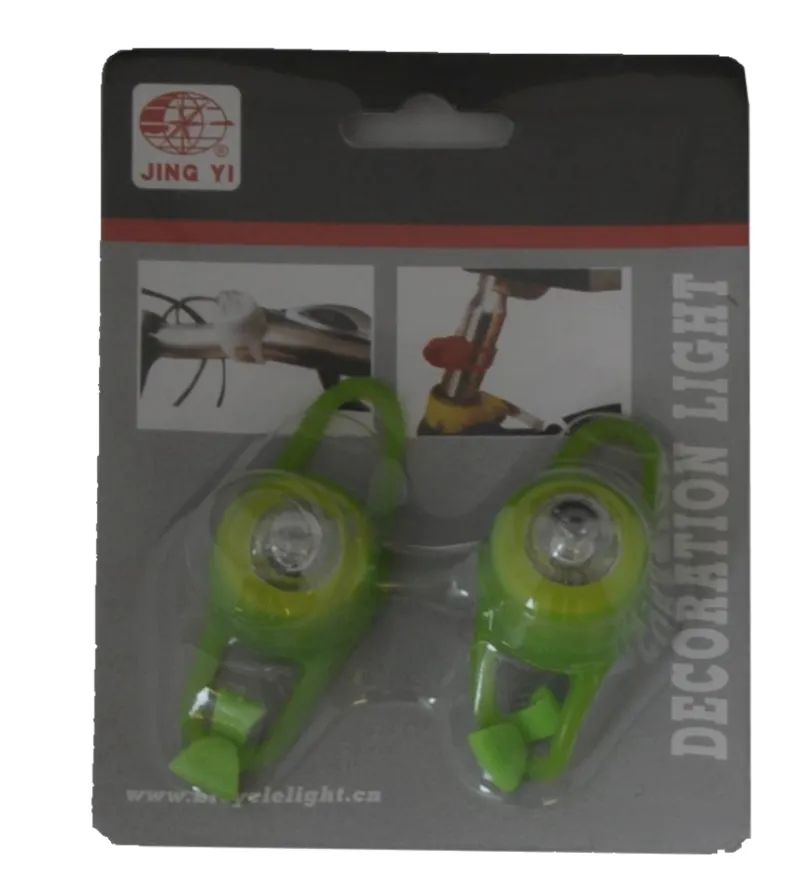 Silicon Wrap Around LED Front Lights Green