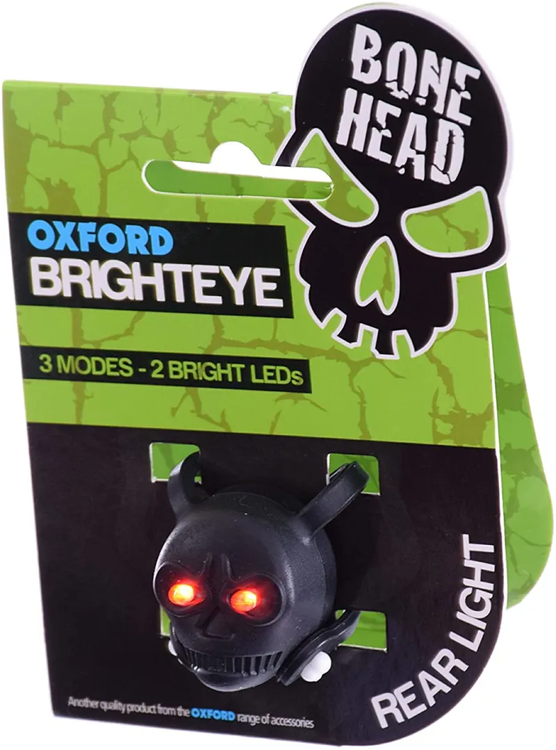 Oxford Silicone Bonehead Front Light Black