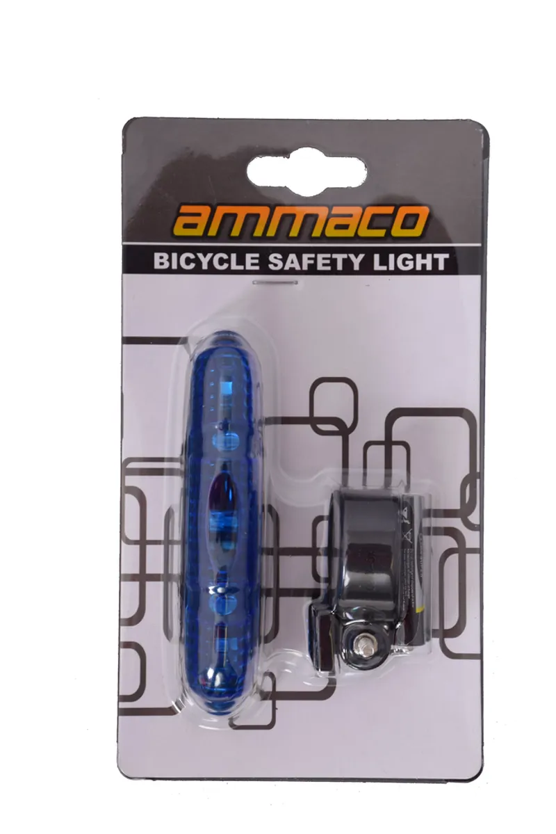 Ammaco XC999 Front/Rear 5 LED Blue Light-2