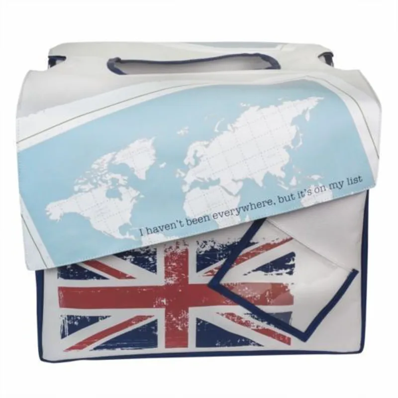 AGU Union Jack Double Pannier Set 36L-2