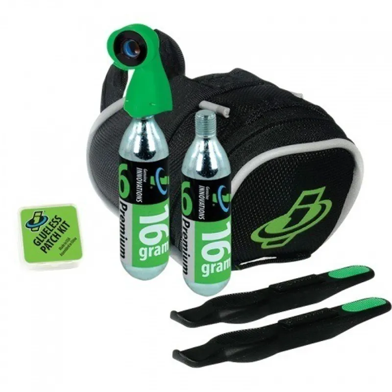 Genuine Innovations Small Saddle Bag Tyre Inflation CO2 Kit