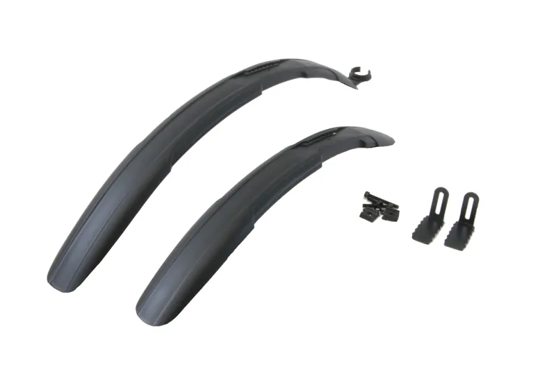 Ammaco 26-700c Clip On Mudguards Black