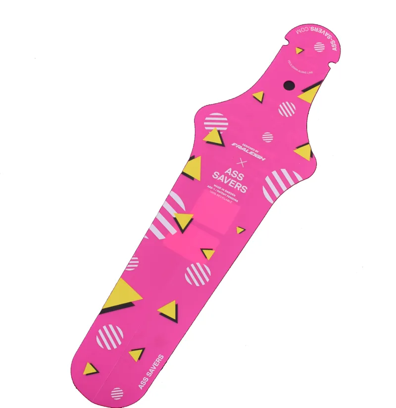 Raleigh Ass Savers Clip On Rear Mudguard Pink