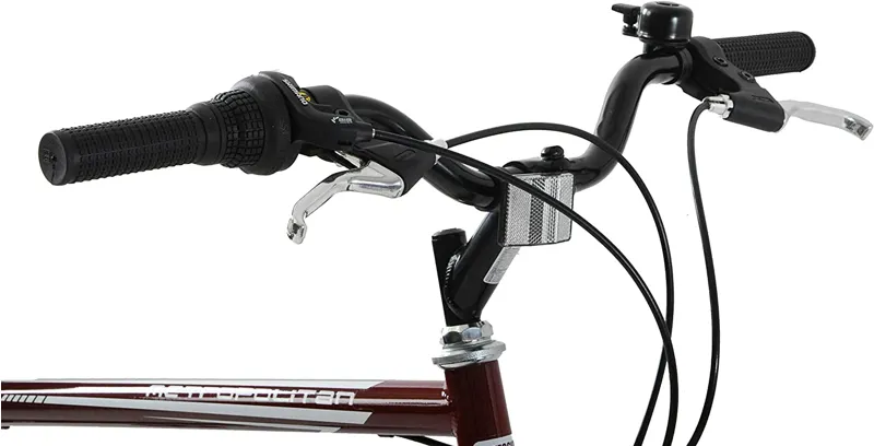 Professional Metropolitan 700c Commuter Hybrid Bike Maroon-2