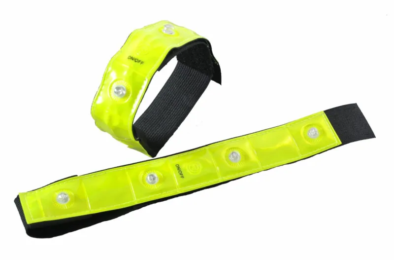 3M Scotchlite Reflective Hi-Viz Arm and Legs 4 LED Bands-2