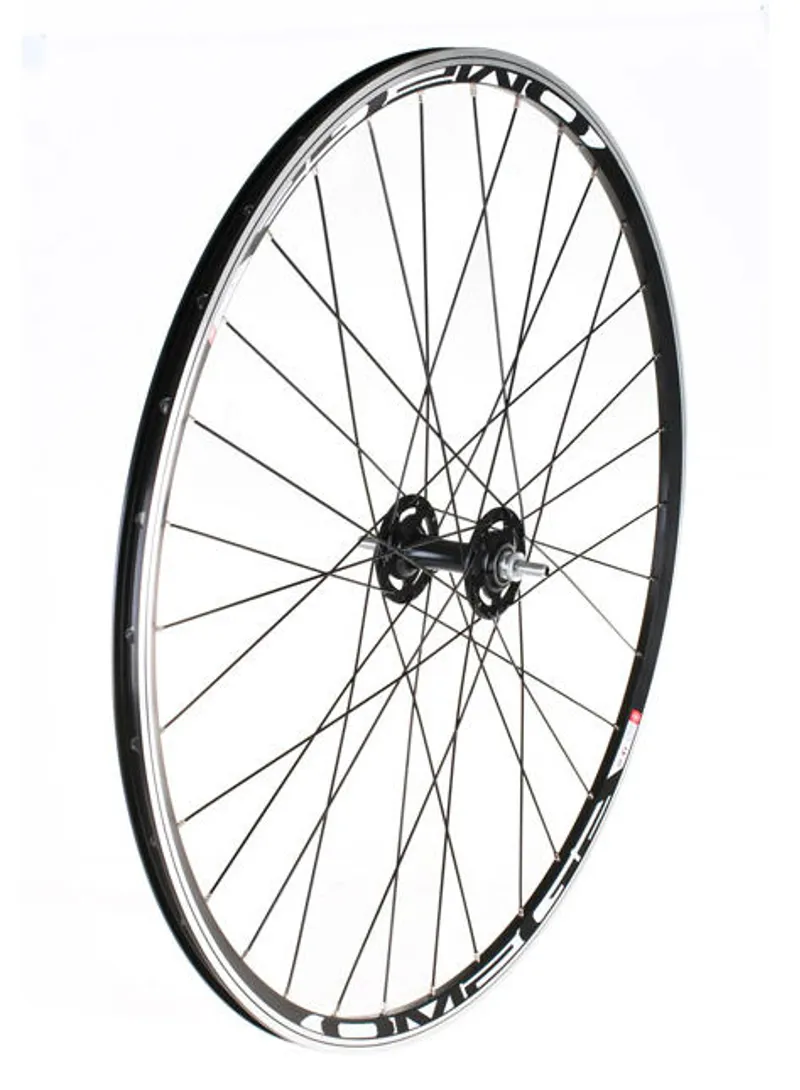 Raleigh 700c Front Track Wheel Mach1 Omega 32H Black