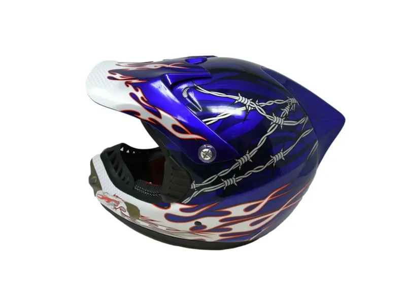 Dragon Full Face Downhill Helmet 57-58cm Blue-2