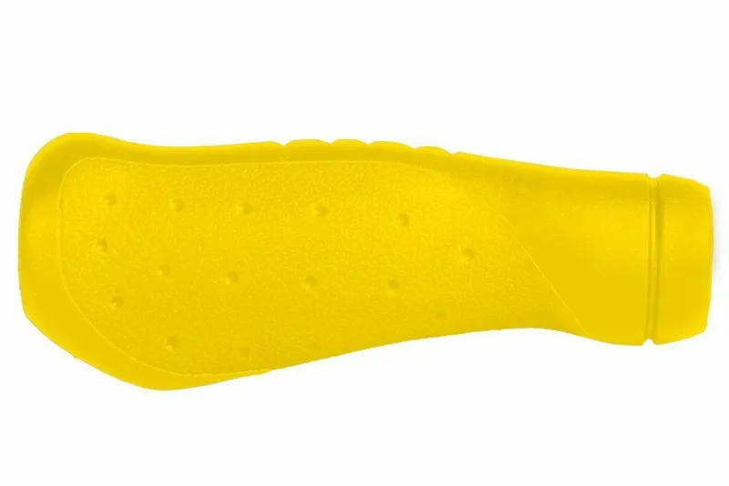 M-Wave Ergo Gel Handlebar Grips Yellow