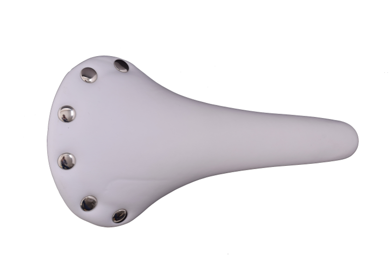 M-Wave Riveted Saddle White-3