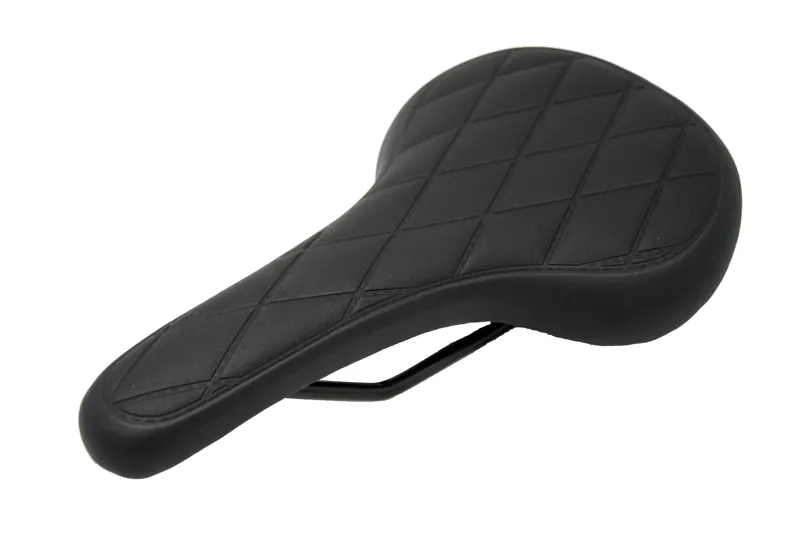 Velo Diamond Padded Saddle Black-1