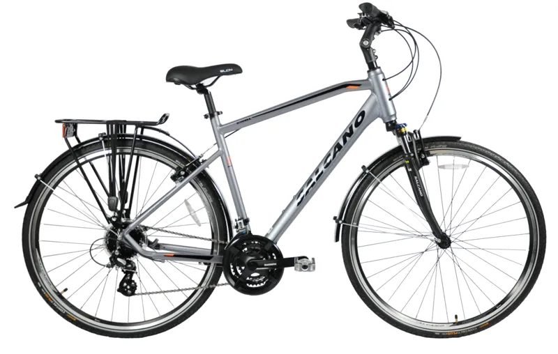 Salcano Istanbul Commuter Hybrid Bike Grey