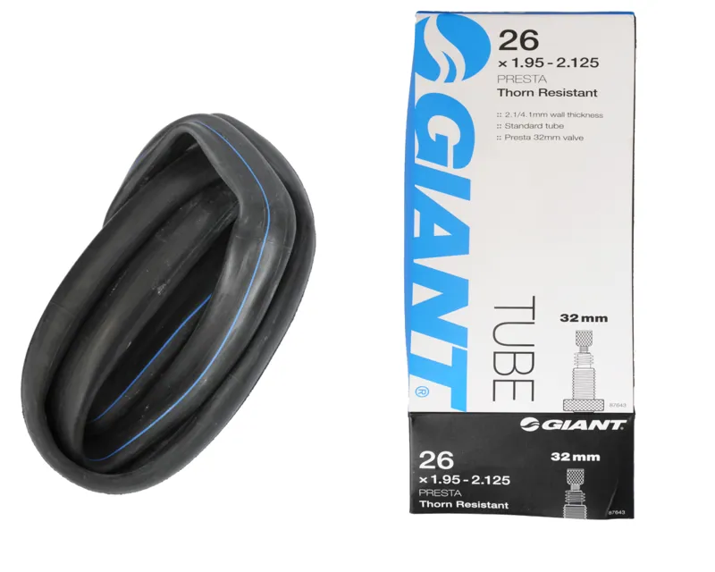 Giant 26 x 1.95 - 2.125 Thorn Resistant Inner Tube