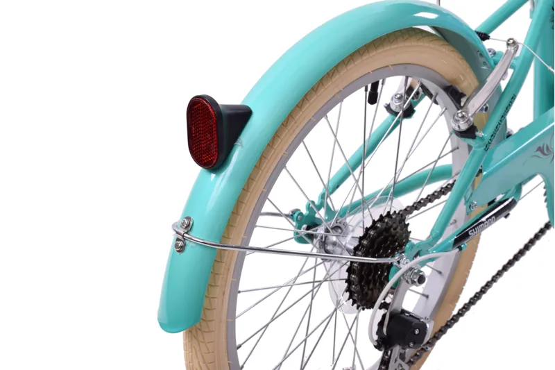 Ammaco Tiffany 20 Inch Wheel Heritage Kids Bike Green-8