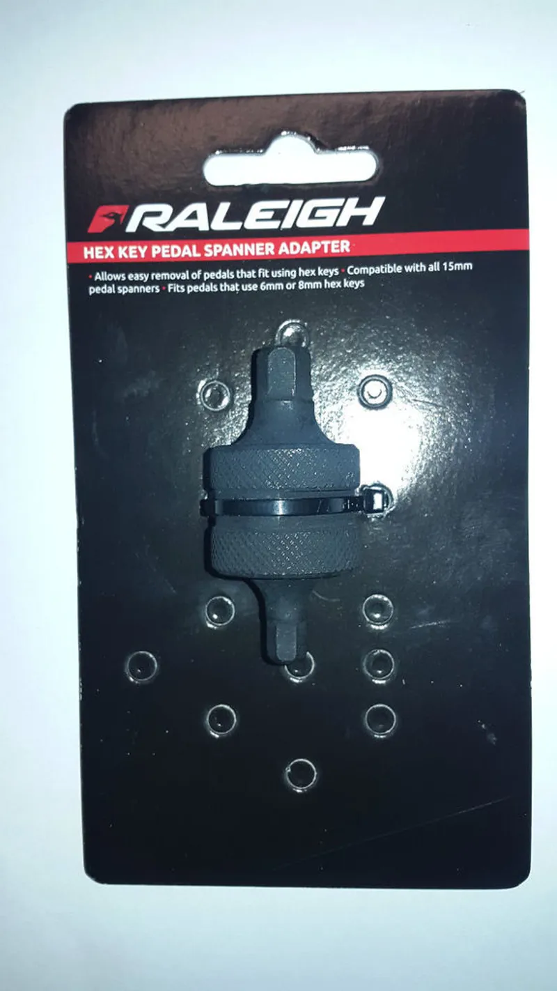 Raleigh Hex Key Pedal Spanner Tool 6-8mm Black-1