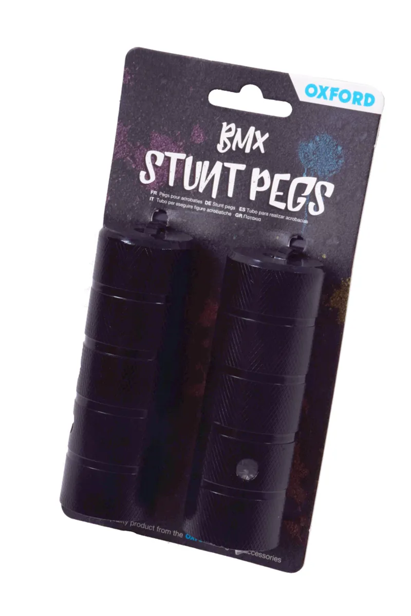 Oxford BMX 3/8 Stunt Pegs Black