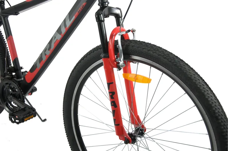 Trail 705 Alloy 27.5 Mountain Bike Black Red-3