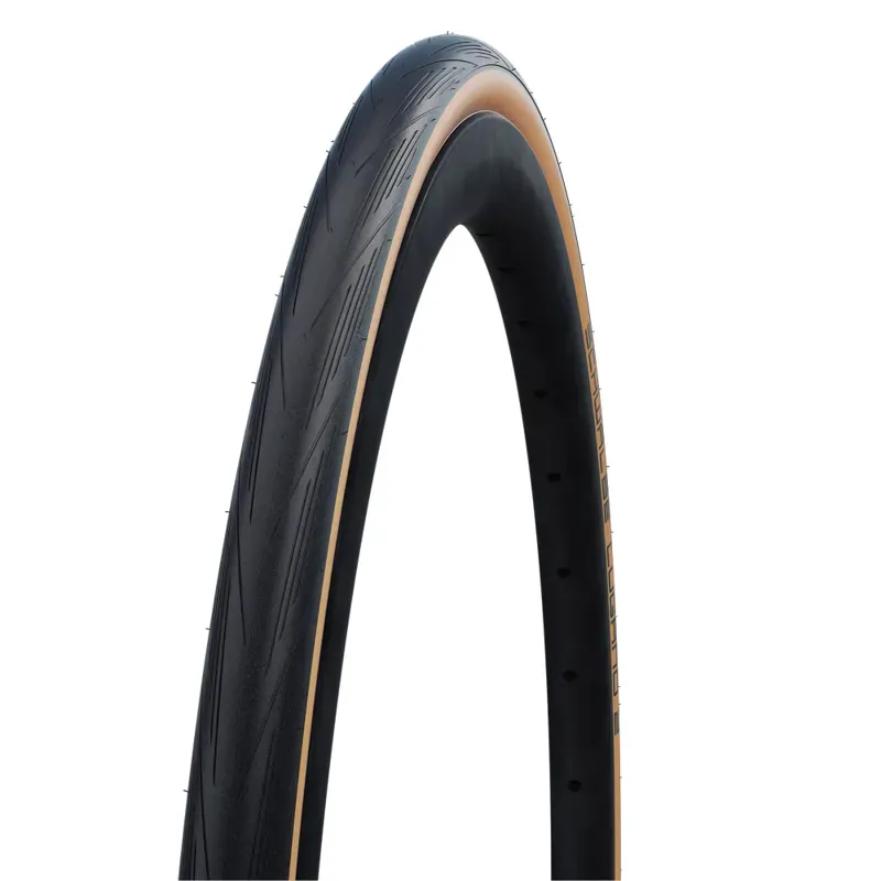 Schwalbe Lugano II 700c x 25c Tyre Black/Tan