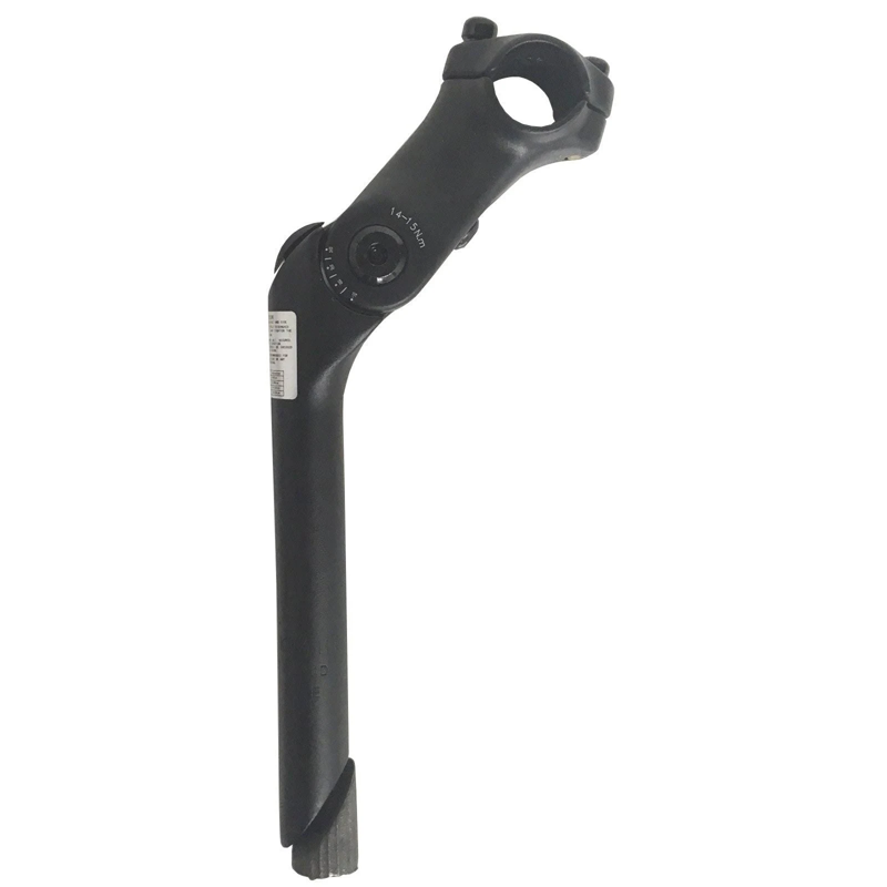 Raleigh Adjustable Handlebar Quill Stem 25.4mm Black-1