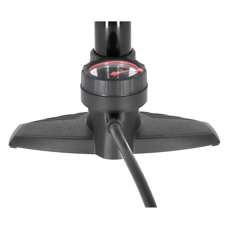 XLC Delta Dual Head Track Pump Red-3